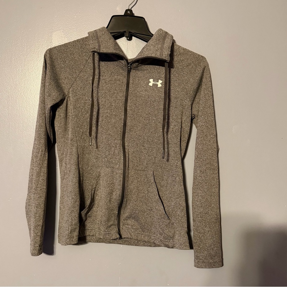 Under Armour Charcoal Zip-Up - Size XS